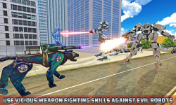 Multi Robot Panther Hero vs Robotic Villains screenshot 2/4