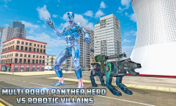 Multi Robot Panther Hero vs Robotic Villains screenshot 4/4