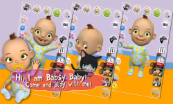 Talking Babsy Baby Free screenshot 1/4