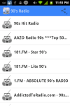 90s Music Radio screenshot 1/4