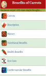Benefits of Carrots screenshot 2/3
