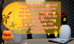 Baby Monster Halloween Pumpkin Decoration screenshot 2/5