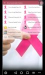 Breast cancer survival guide screenshot 2/3