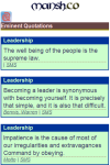 Leadership Quotations screenshot 2/2