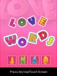 Love Words BY Mobileflames screenshot 1/3