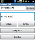 Schedule Text Message-SMS screenshot 1/6