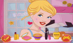 Dress up Aurora and Cinderella to college screenshot 2/4