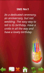Happy Birthday SMS App screenshot 3/5
