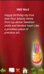 Happy Birthday SMS App screenshot 4/5