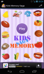 Kids Memory Saga screenshot 1/5