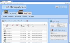 WiFi File Transfer Pro active screenshot 5/6