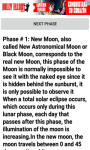 Moon Phases Information screenshot 2/3