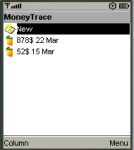 MoneyTrace screenshot 1/1