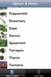 Medical Facts For Spices & Herbs screenshot 1/1