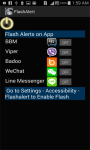 Led Flash alert on call and sms screenshot 2/3