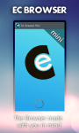 EC Browser Mini - Super Fast screenshot 1/5