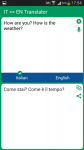 Italiano Inglese Traduttore existing screenshot 2/3