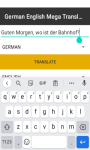 GERMAN ENGLISH Mega Translator   screenshot 2/4