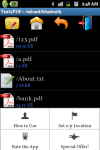 Android Text to PDF Converter screenshot 2/6
