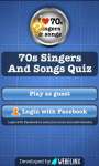 70s Singers and Songs Quiz screenshot 1/6