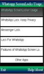 Whatsapp ScreenLock Guide screenshot 1/1