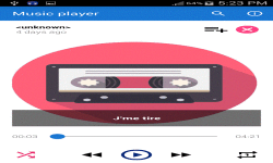 Audio player mp3 player screenshot 1/6