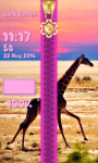 Giraffe Zipper Lock Screen screenshot 6/6