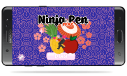 Ninja Pen - Funny Dude Breaks Pineapple and Apple screenshot 1/6