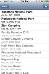 Campers List screenshot 1/1