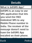 infiSMS screenshot 5/5