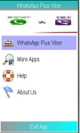 WhatsApp Plus Viber usage screenshot 1/1