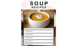Soup recipe screenshot 1/3