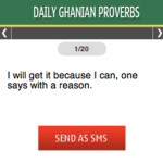 Daily Ghanian Proverbs S40 screenshot 1/1