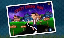 Crazy Drunk Man Running Game screenshot 1/5