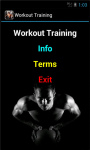 Workout Training Exercise screenshot 2/4