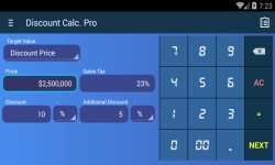 Discount Calculator free screenshot 4/5
