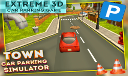 Town Car Parking Simulator 3D screenshot 3/5