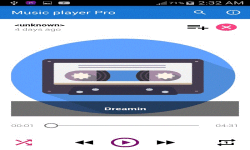 Music Audio player Pro screenshot 1/6
