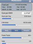 Wattulator - Energy Cost Calculator screenshot 1/1