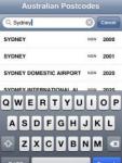Australian Postcodes screenshot 1/1