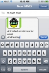 Emoticon Animations for Email,MMS and SMS screenshot 1/1