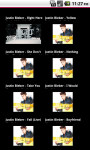 Justin Bieber App for Android screenshot 5/5