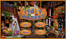 Free Hidden Object Game - Italy Market screenshot 1/4