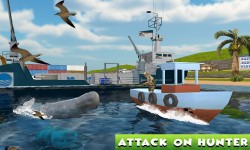Hungry Blue Whale Attack Simulator screenshot 1/4