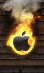 Burning Apple Live Wallpaper screenshot 1/3