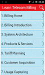 Learn Telecom Billing screenshot 1/3