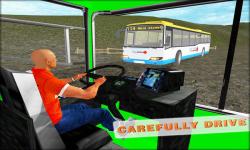 Tourist Bus Offroad Driving 3D screenshot 5/6