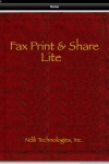 Fax Print &amp; Share Lite for iPad screenshot 1/1