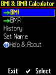 bmi-bmr screenshot 1/1