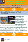 Beautiful Reasons to Visit Australia screenshot 3/3